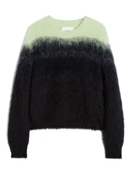 Jil Sander: Зелёный свитер 