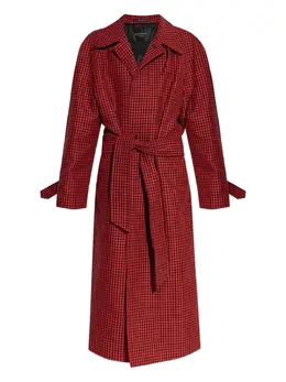 Balenciaga: Красное пальто 