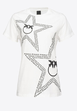 Pinko: Белая футболка 