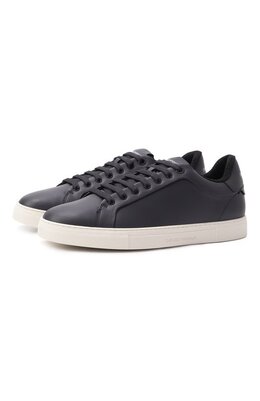 Emporio Armani: Синие кеды 