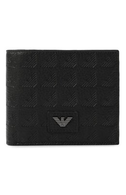 Emporio Armani: Чёрный кошелёк 