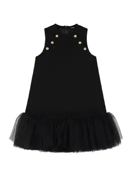 BALMAIN: Платье из вискозы 