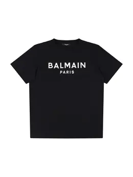 BALMAIN: Хлопковая футболка 