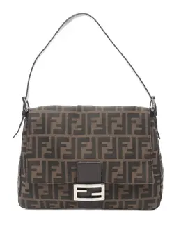 Fendi Pre-Owned: Тёмная сумка 
