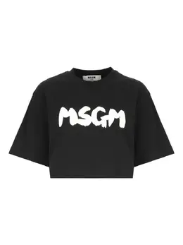 MSGM: Футболка с принтом 