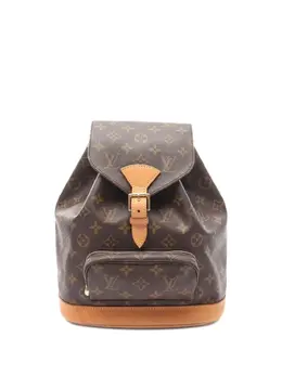Louis Vuitton Pre-Owned: Коричневый рюкзак 