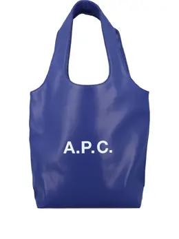A.P.C.: Голубая сумка-шоппер  Ninon