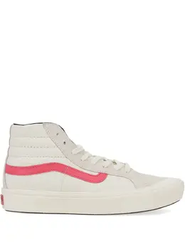 Vans: Белые кроссовки 
