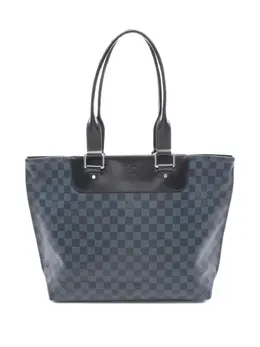 Louis Vuitton Pre-Owned: Синяя сумка-шоппер 