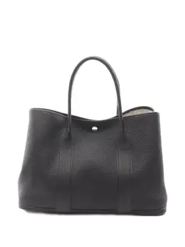 Hermès Pre-Owned: Чёрная сумка-шоппер 