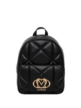 Love Moschino: Чёрный рюкзак 