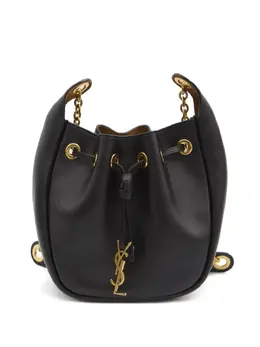 Saint Laurent: Чёрная сумка 