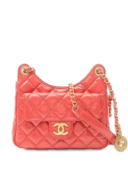 CHANEL Pre-Owned: Розовая сумка 