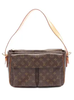 Louis Vuitton Pre-Owned: Коричневая сумка 