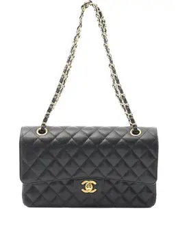 CHANEL Pre-Owned: Чёрная сумка 