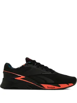 Reebok: Чёрные кроссовки  Nano