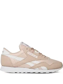 Reebok: Бежевые кроссовки 