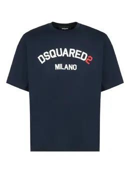 DSQUARED2: Синяя футболка 