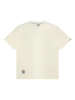 AAPE BY *A BATHING APE®: Бежевая футболка 