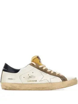 Golden Goose: Белые кроссовки  Super Star