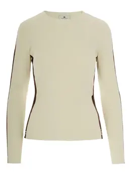Elisabetta Franchi: Топ с лампасами 
