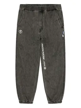 AAPE BY *A BATHING APE®: Тёмные джинсы 