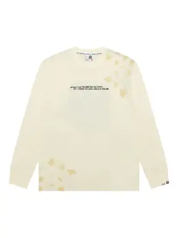 AAPE BY *A BATHING APE®: Свитшот с принтом 