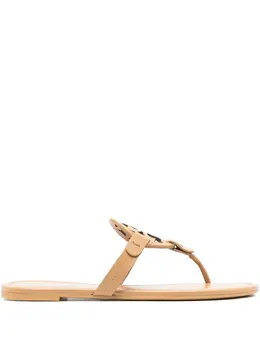 Tory Burch: Светлые сандалии  Miller