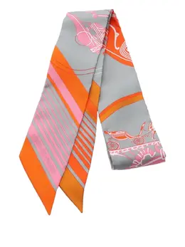 Hermès Pre-Owned: Серый шарф 