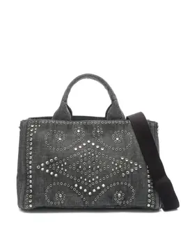 Prada Pre-Owned: Голубая сумка 