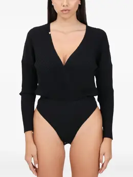 Elisabetta Franchi: Чёрный боди 