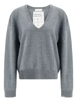 extreme cashmere: Свитер с v-образным вырезом 