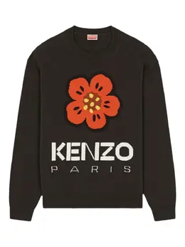 Kenzo: Чёрный свитер 