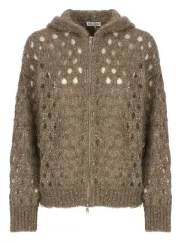 Brunello Cucinelli: Кардиган с капюшоном 