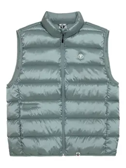 AAPE BY *A BATHING APE®: Стёганый жилет 
