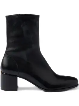 Prada: Чёрные ботинки 