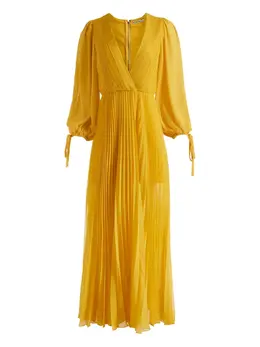 alice + olivia: Плиссированное платье 