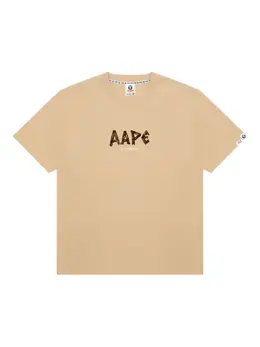 AAPE BY *A BATHING APE®: Хлопковая футболка 