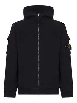 Stone Island: Чёрная толстовка 
