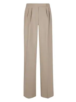 Max Mara: Бежевые брюки 