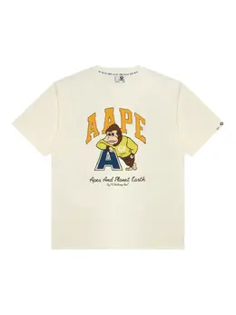 AAPE BY *A BATHING APE®: Футболка с принтом 