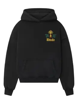 RHUDE: Чёрная толстовка 