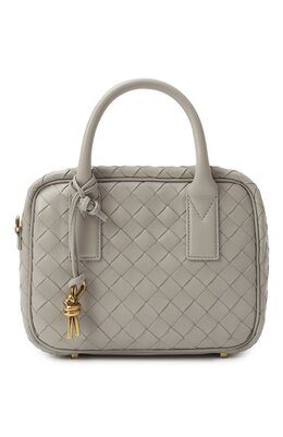 Bottega Veneta: Серая сумка 