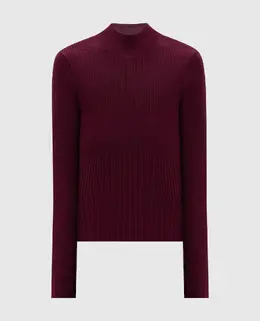 Twinset: Бордовый топ 