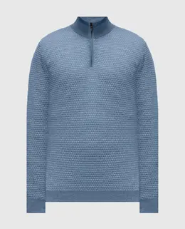 Canali: Голубой свитер 