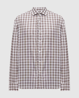 ISAIA: Коричневая рубашка 