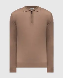 Canali: Коричневое поло 