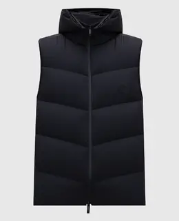Moncler: Чёрный жилет 