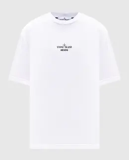 Stone Island: Білі футболки 