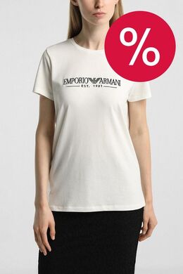 EMPORIO ARMANI: Хлопковая футболка 